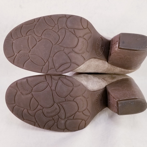 KORK-EASE WOMEN ANKLE  BROWN BOOTS BACK ZIPPER SIZE 6.5 M - Picture 9 of 10